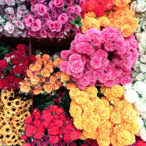 성묘조화 도매 소품 산소꽃