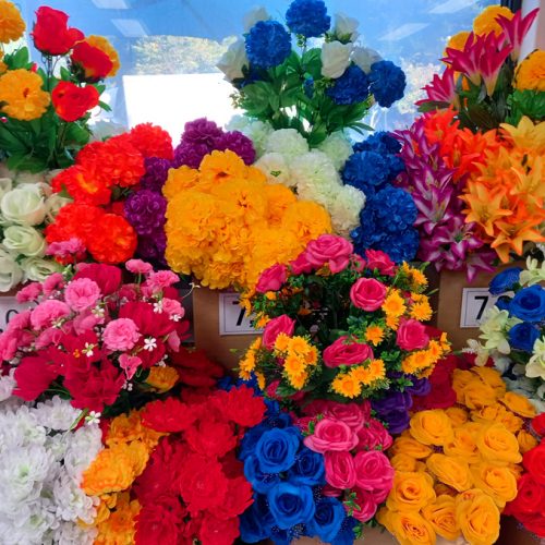 조화 도매 소품 성묘조화 산소조화